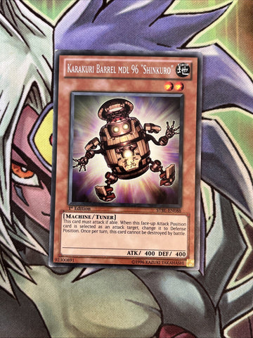 STBL-EN088 Karakuri Barrel MDL 96 Shinkuro Rare 1st Edition NM Yugioh Card
