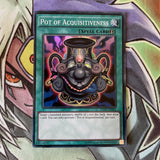 INOV-EN065 Pot Of Acquisitveness Super Rare UNL Edition NM YuGiOh Card