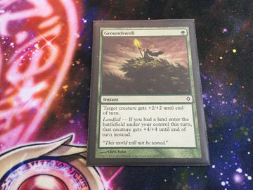 1x GROUNDSWELL Worldwake/Duel Deck Excellent Magic MTG
