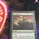 1x GROUNDSWELL Worldwake/Duel Deck Excellent Magic MTG