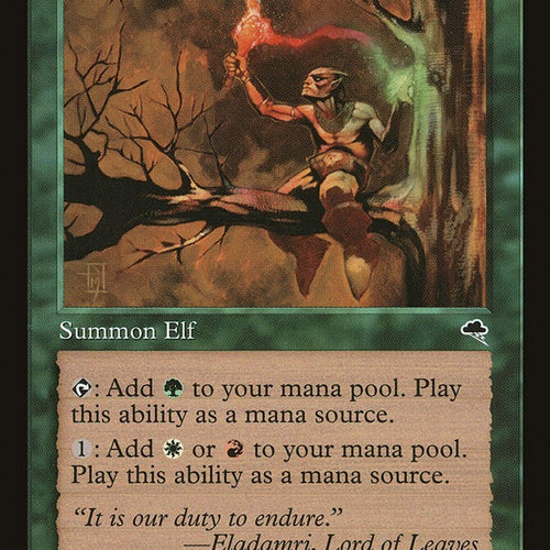 Skyshroud Elf - Tempest Excellent Magic MTG