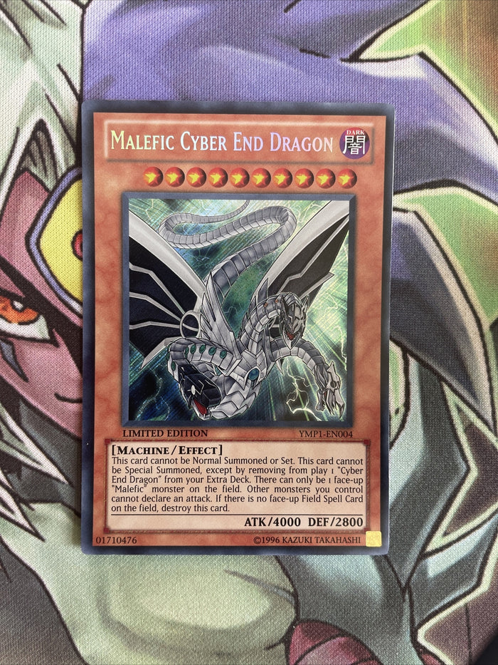 YMP1-EN004 Malefic Cyber End Dragon Secret Rare Limited Edition NM Yugioh Card