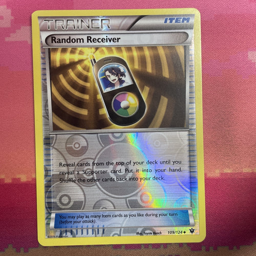 Pokemon Card Random Receiver Fates Collide Reverse Holo 109/124 Near Mint