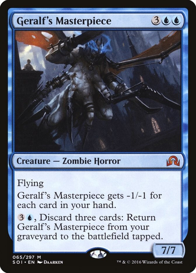Geralf's Masterpiece - Shadows Over Innistrad Excellent Magic MTG