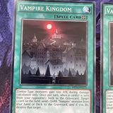 MP14-EN171 x3 Vampire Kingdom Common 1st Edition NM Yugioh