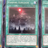 MP14-EN171 x3 Vampire Kingdom Common 1st Edition NM Yugioh
