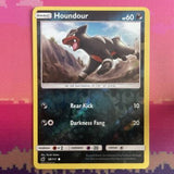 Pokemon Card Houndour Crimson Invasion Reverse Holo 58/111 NM