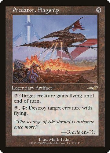 Predator, Flagship - Nemesis Excellent Magic MTG
