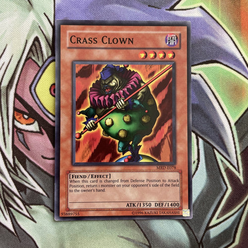 MRD-E078 Crass Clown Common UNL Edition NM Yugioh Card