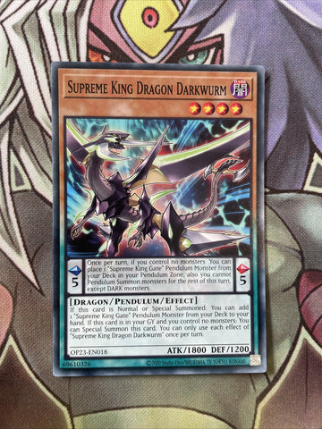 OP23-EN018 Supreme King Dragon Darkwurm - Common - NM Yugioh Card