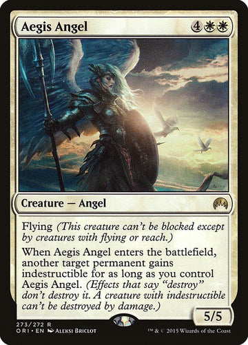 Aegis Angel - Magic Origins Excellent Magic MTG