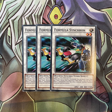 OP13-EN017 Formula Synchron Common x3 Excellent Condition Yugioh