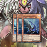 DUSA-EN004 x3 Saber Shark Ultra Rare Excellent Condition Yugioh