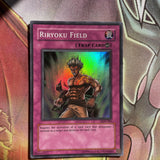 LON-081 Yugioh Riryoku Field Super Rare MP/Played Condition