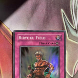 LON-081 Yugioh Riryoku Field Super Rare MP/Played Condition