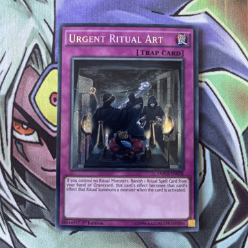 DOCS-EN078 Urgent Ritual Art Secret Rare 1st Edition NM Yugioh Card
