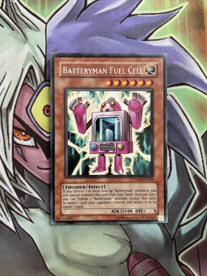 TSHD-EN035 Batteryman Fuel Cell Rare  Unlimited Edition NM Yugioh Card