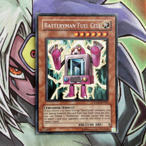 TSHD-EN035 Batteryman Fuel Cell Rare  Unlimited Edition NM Yugioh Card