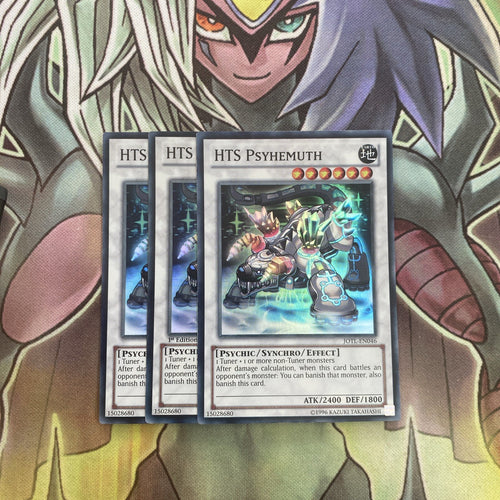 JOTL-EN046 x3 HTS Psyhemuth Super Rare Excellent Condition Yugioh