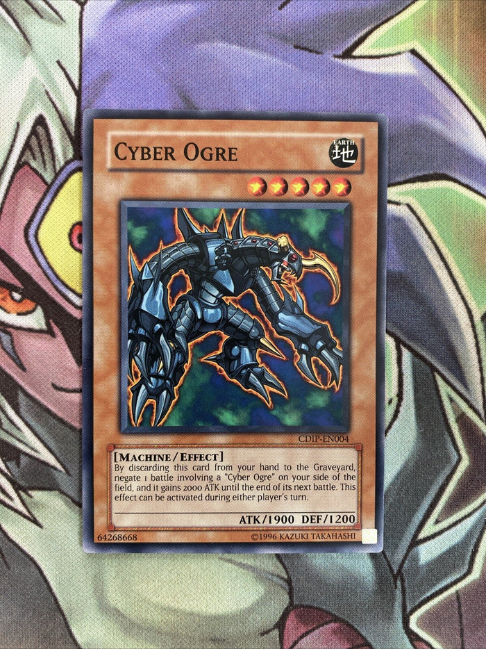 CDIP-EN004 Cyber Ogre Unlimited Edition NM Yugioh Card