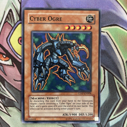 CDIP-EN004 Cyber Ogre Unlimited Edition NM Yugioh Card