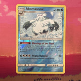 Pokemon Card Abomasnow Ultra Prism Reverse Holo Rare 38/156 Near Mint