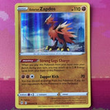 Pokemon Card Galarian Zapdos Evolving Skies Holo Rare 082/203 Near Mint