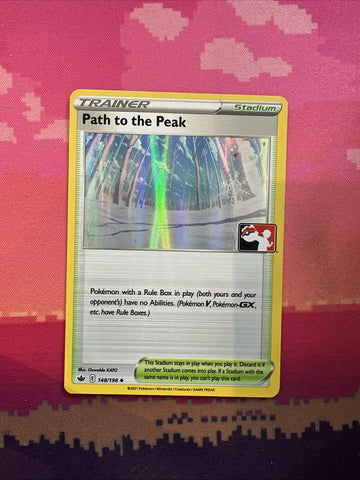 Pokemon Card Path Of The Peak Prize Pack Holo 148/198 Near Mint