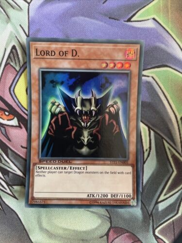 STP1-EN005 Lord Of D. Super Rare Unlimited Edition NM Yugioh Card