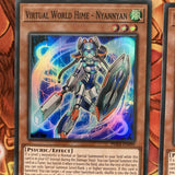 PHRA-EN099 Virtual World Hime - Nyannyan x3 - Super Rare - 1st Ed - YuGiOh NEW