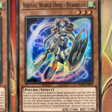 PHRA-EN099 Virtual World Hime - Nyannyan x3 - Super Rare - 1st Ed - YuGiOh NEW