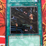 LOB-096 1x Machine Conversion Factory- Common - 1st Edition YuGiOh