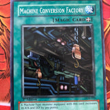 LOB-096 1x Machine Conversion Factory- Common - 1st Edition YuGiOh