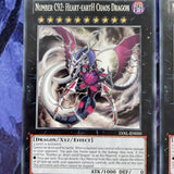 LVAL-EN050 x3 NUMBER C92: HEART-EARTH CHAOS DRAGON Yugioh Cards