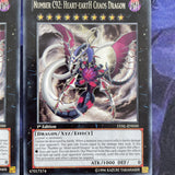 LVAL-EN050 x3 NUMBER C92: HEART-EARTH CHAOS DRAGON Yugioh Cards