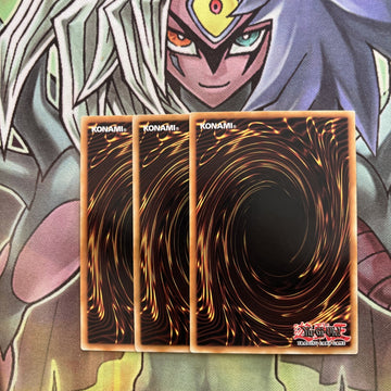 EXVC-EN099 x3 Blue Rose Dragon Secret Rare Excellent Condition Yugioh (back)