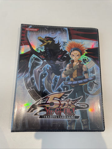 Yugioh Binder Yu-Gi-Oh! 5DS Blackwing Trading Card Binder Holder Empty