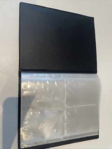 Yugioh Binder Yu-Gi-Oh! 5DS Blackwing Trading Card Binder Holder Empty (back)