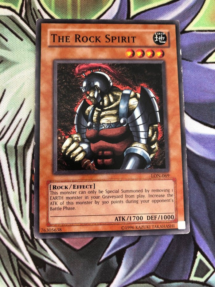 LON-069/DB2 The Rock Spirit - Mixed Editions - Common - YuGiOh