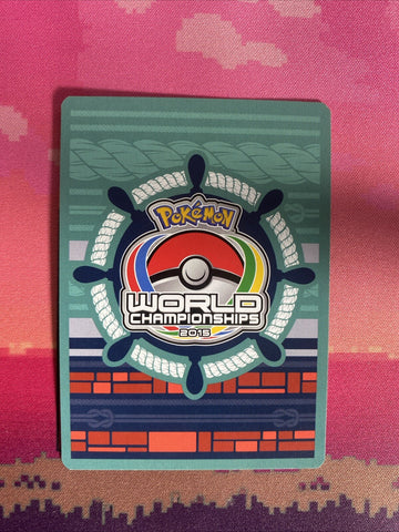 Pokemon Card Computer Search World Championships 2015 Near Mint (back)