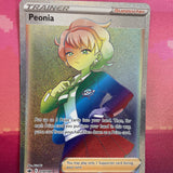 Pokemon Card Peonia 219/198 Secret Rare Chilling Reign Near Mint