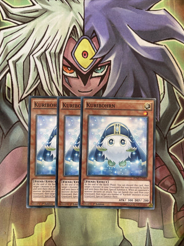 SDMY-EN005 x3 Kuribohrn Common Excellent Condition Yugioh