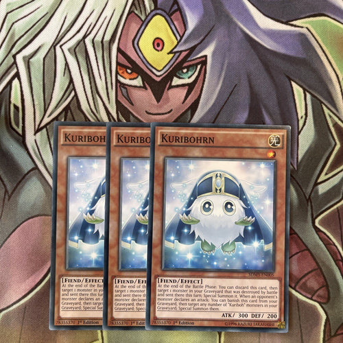 SDMY-EN005 x3 Kuribohrn Common Excellent Condition Yugioh