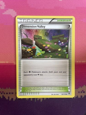 Pokemon Card Dimension Valley Phantom Forces Uncommon 93/119 Near Mint