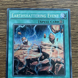 WSUP-EN042 Earthshattering Event Prismatic Secret Rare 1st Edition YuGiOh Card