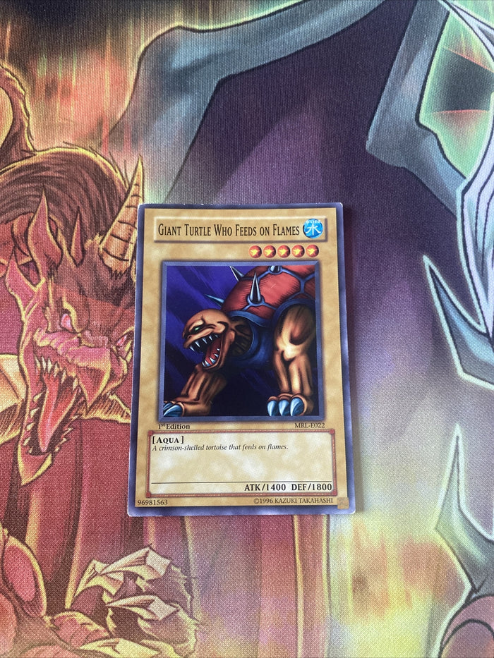 MRL-E022 Giant Turtle Who Feeds On Flames Yugioh