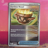 Pokemon Card Earthen Vessel Paradox Rift Reverse Holo 163/182 Near Mint