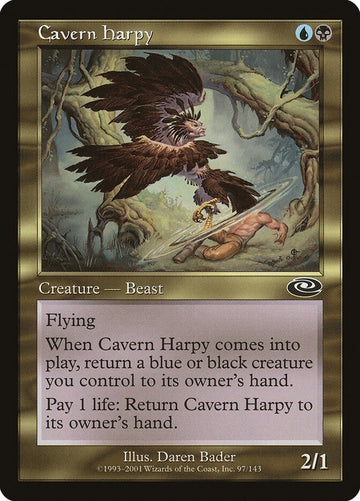Cavern Harpy - Planeshift Excellent Magic MTG