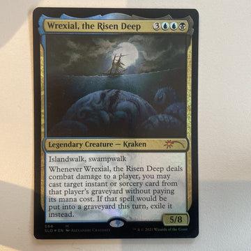 Wrexial, The Risen Deep - Secret Lair Drop FOIL Excellent Magic MTG