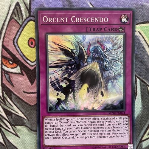 DANE-EN074 Orcust Crescendo Super Rare Unlim Edition NM Yugioh Card